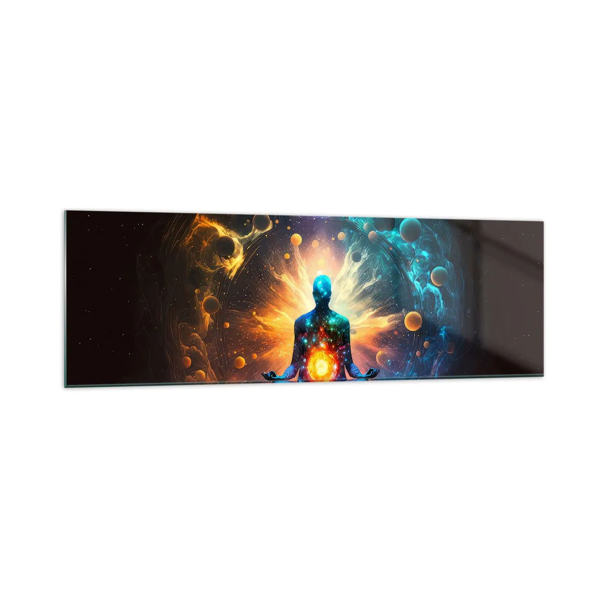Üveg kép - Kozmikus nyugalom - 160x50 cm