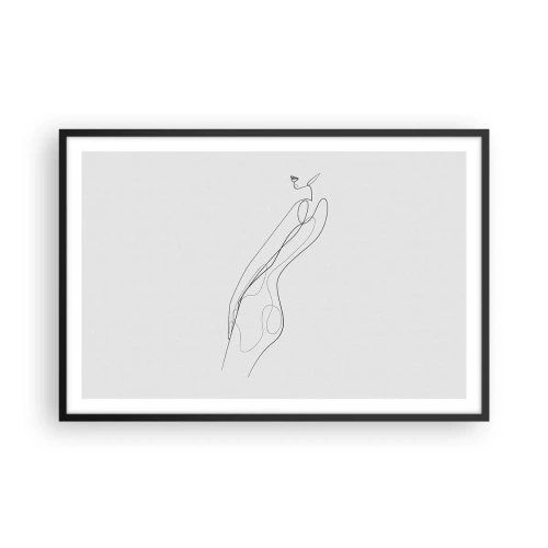 Poszter fehér keretben - Csak egy ígéret - 91x61 cm