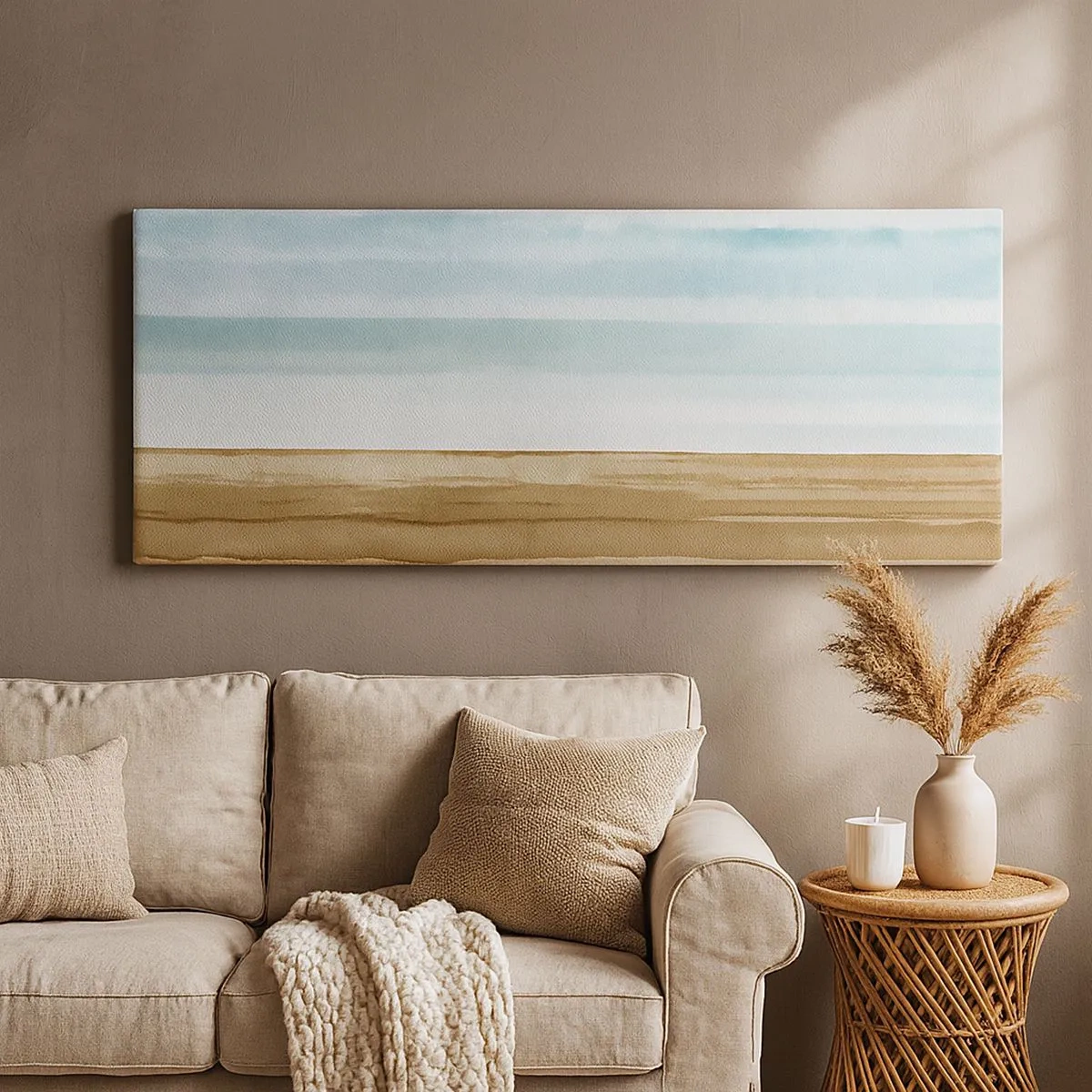 Vászonkép - Vigasz - 100x40 cm