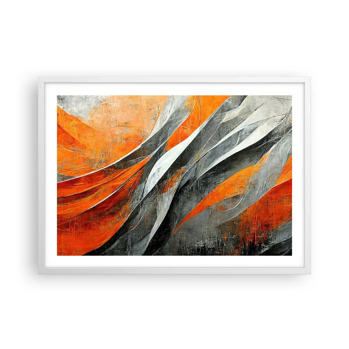 Poszter fekete keretben - Hőség és hideg - 70x50 cm