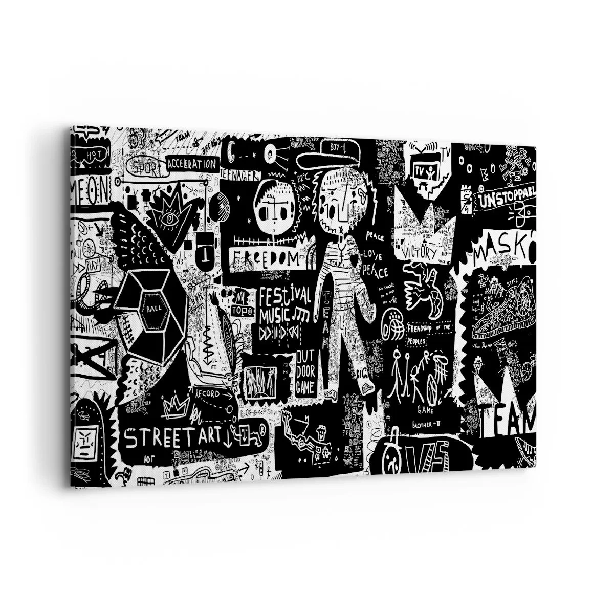 Vászonkép - A szellemi fiatalság törvényei és örömei - 100x70 cm