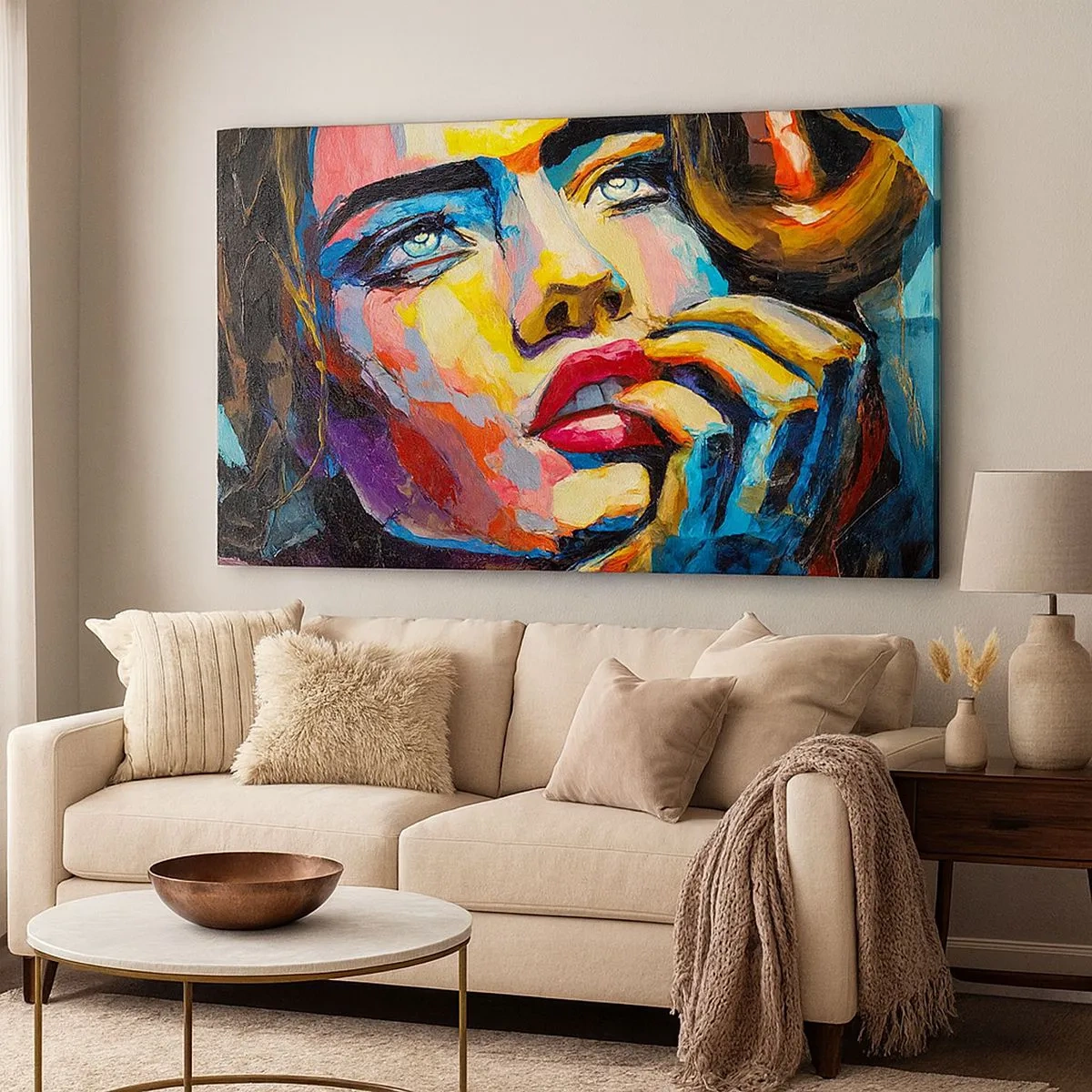 Vászonkép - Az álmok úgy repülnek az égen, mint a madarak - 100x40 cm