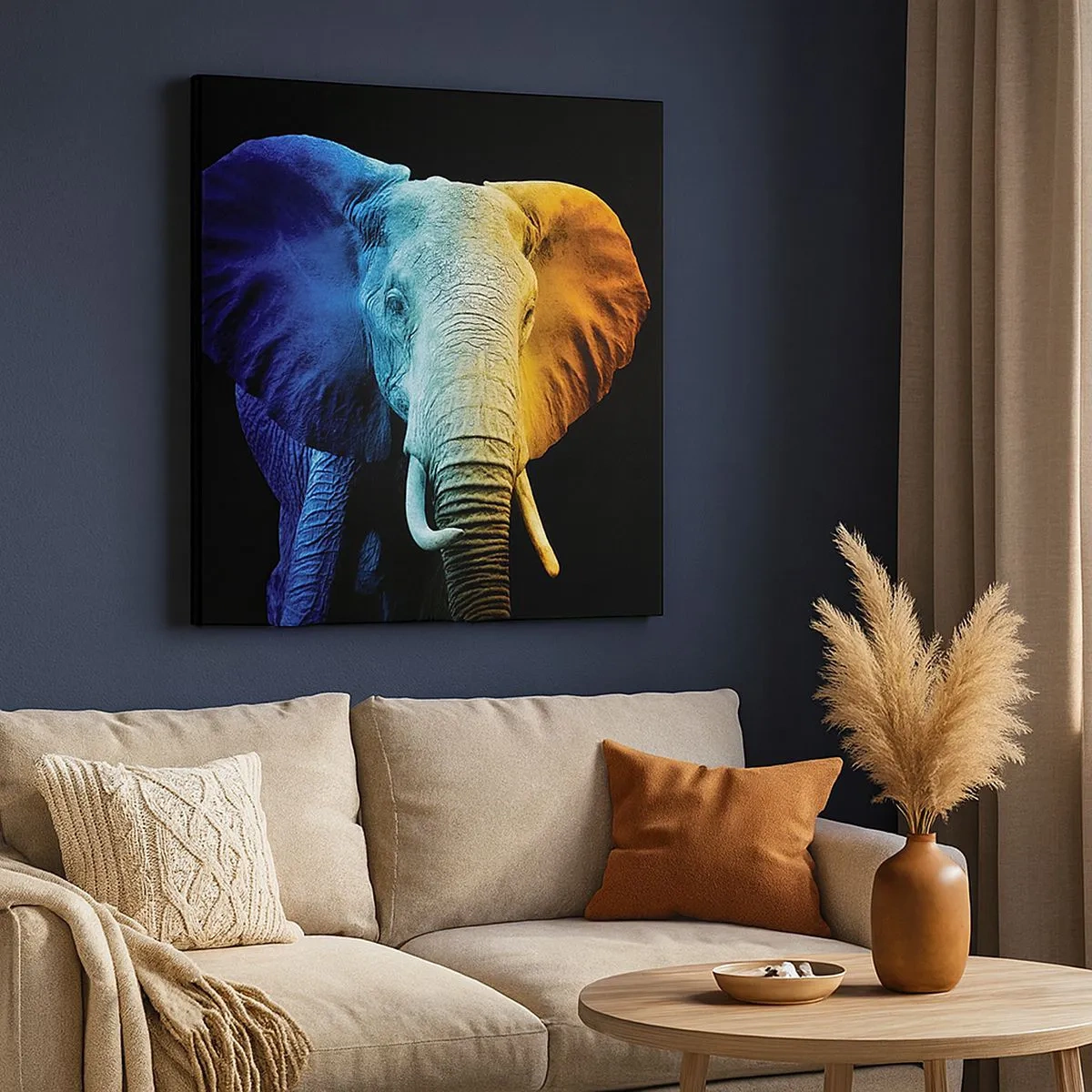 Vászonkép - Excentrikus, nem különc - 30x30 cm