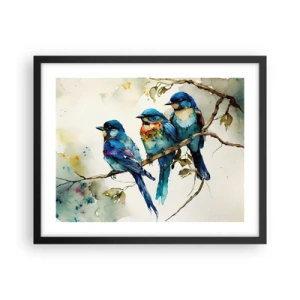 Poszter fehér keretben - Megsértődött? - 50x40 cm