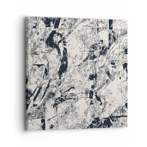Vászonkép - Az ellentétek egymásba fonódása - 30x30 cm