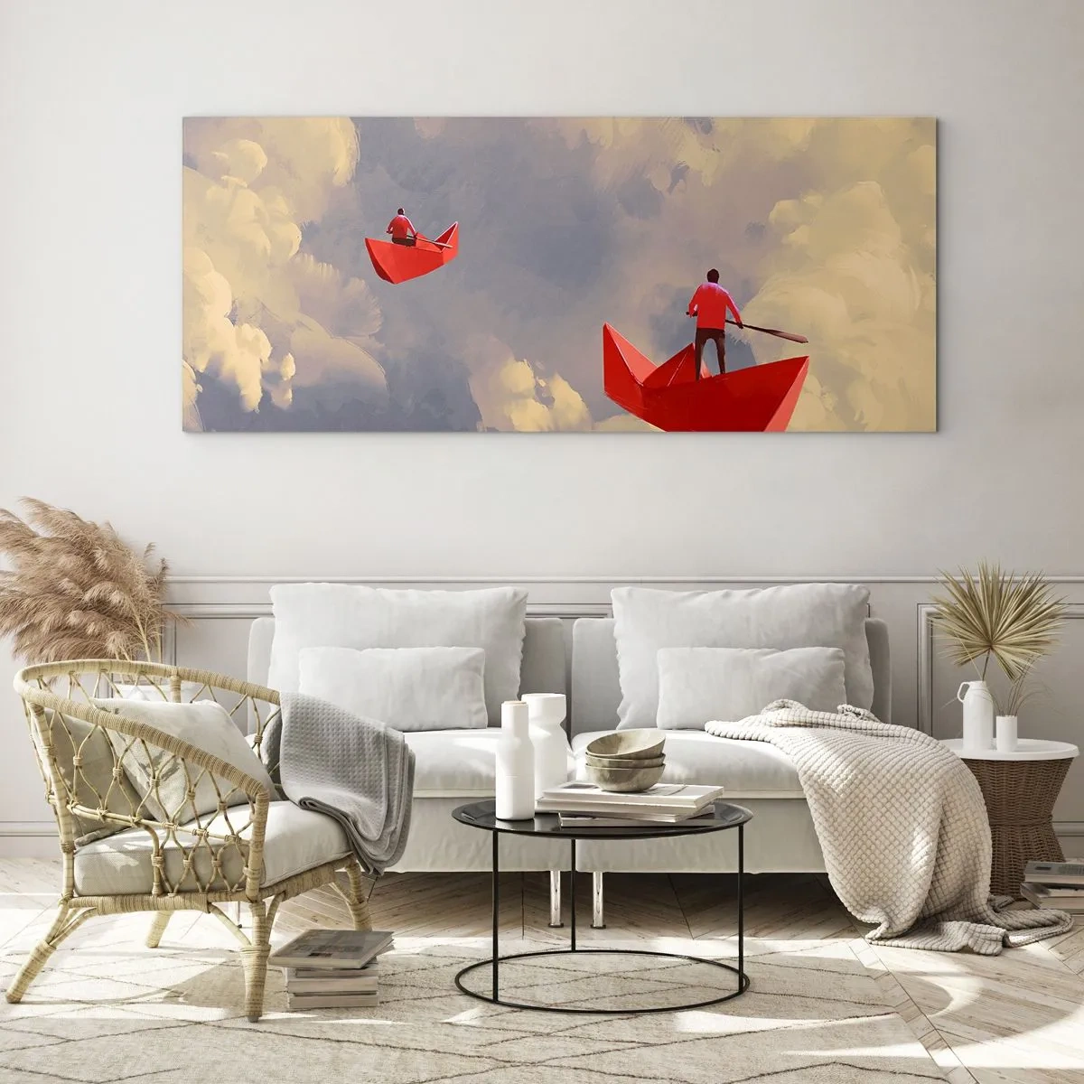 Üveg kép - Álmodozók expedíciója - 100x40 cm