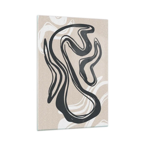 Üveg kép - Megsokszorozott kifejezés - 70x100 cm