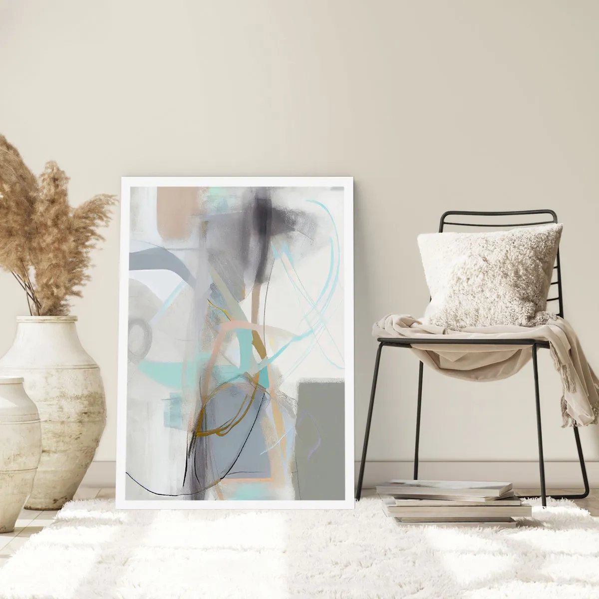 Poszter - Ködös absztrakció - 70x100 cm