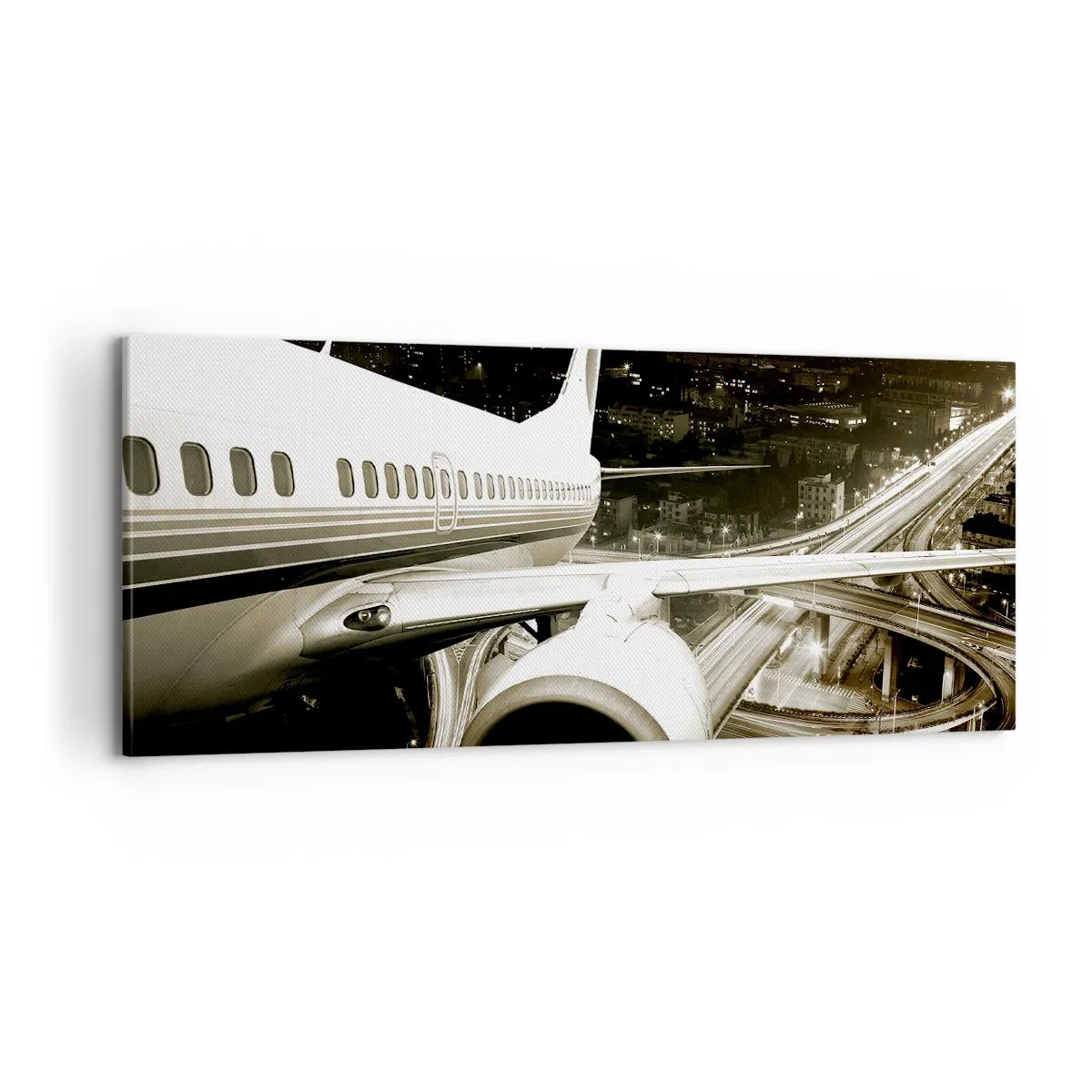 Vászonkép - Felrepülni az éjszakába - 100x40 cm