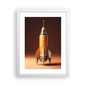 Poszter fekete keretben - Egy álommal kezdődik - 30x40 cm