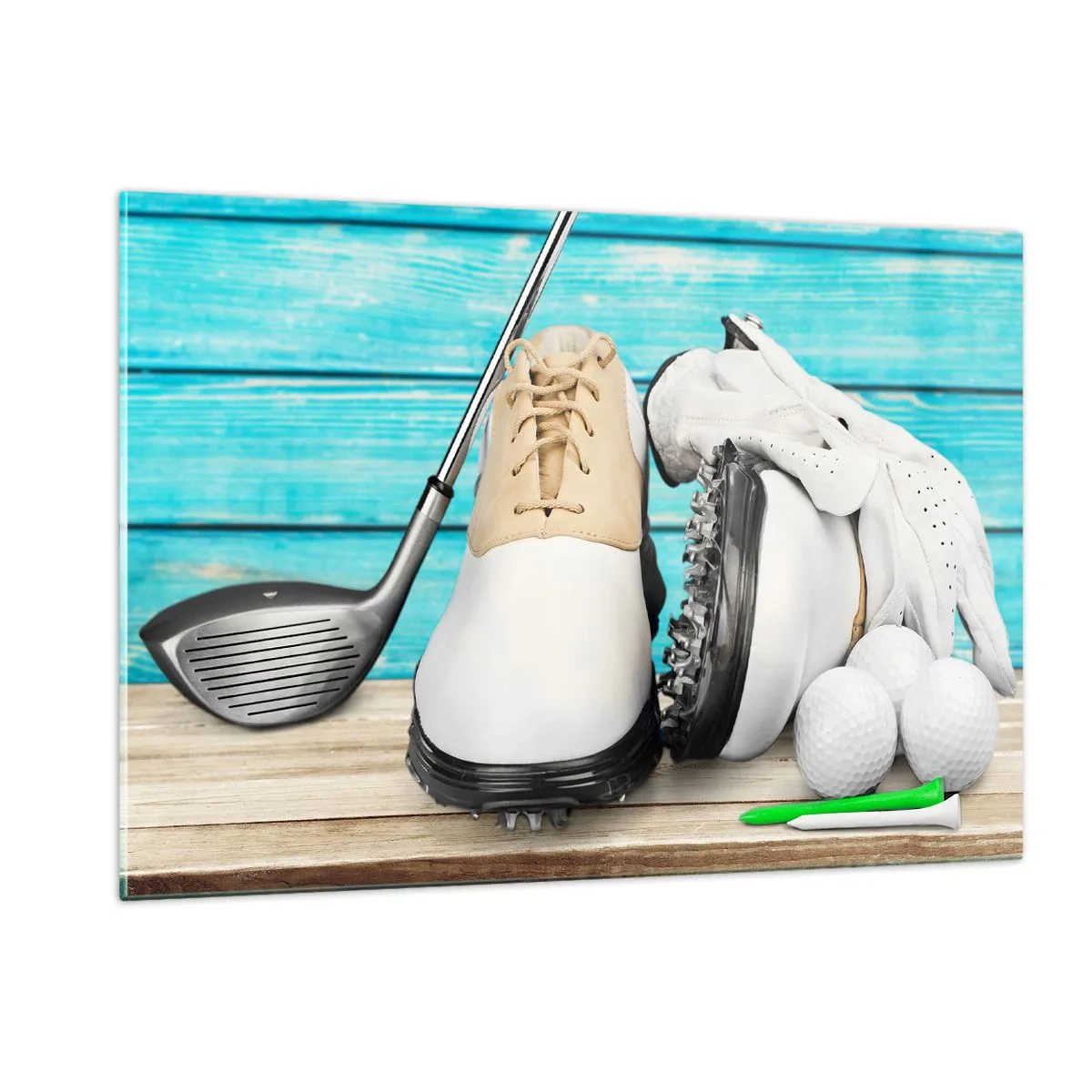 Üveg kép - Minden kész - 120x80 cm