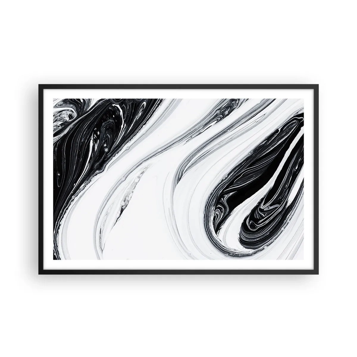 Poszter fehér keretben - Az ellentétek ötvözése - 91x61 cm