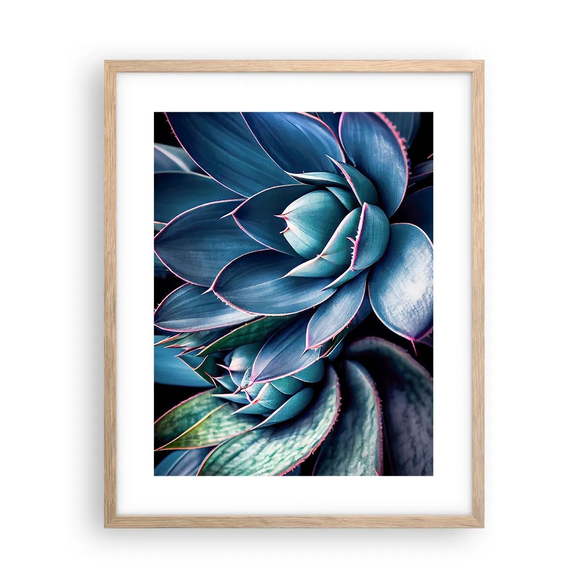 Poszter világos tölgy keretben - Életerő - 40x50 cm