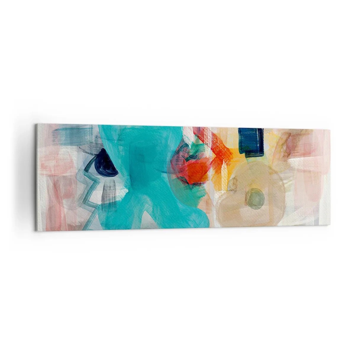 Vászonkép - Színes játék - 160x50 cm