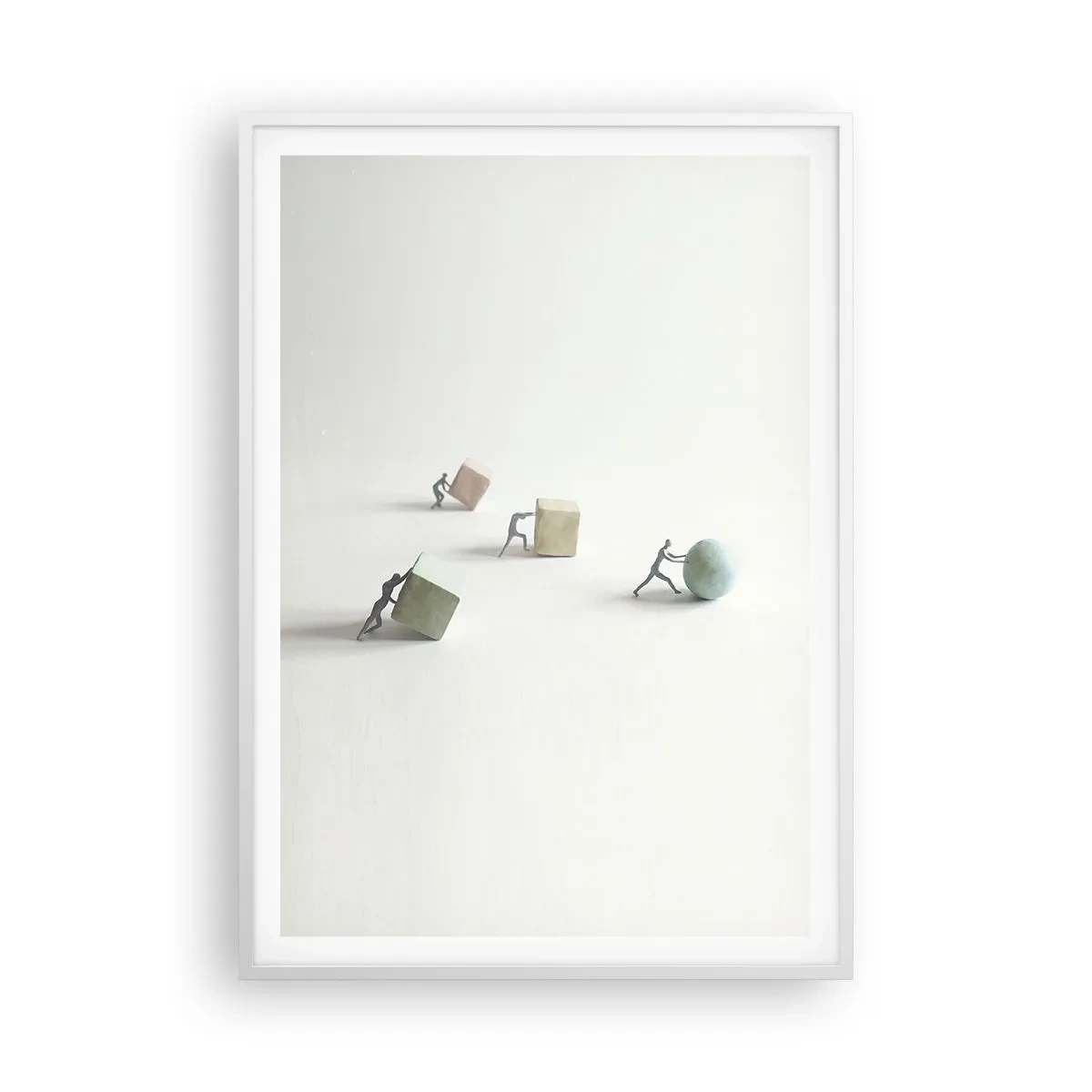 Poszter fekete keretben - Maga az élet - 70x100 cm