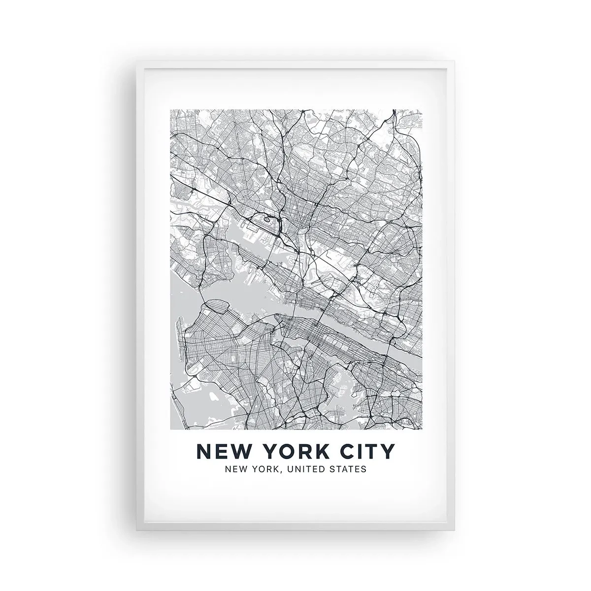 Poszter fekete keretben - Metropolisz anatómiája - 61x91 cm