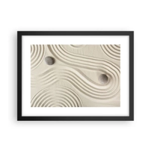 Poszter fehér keretben - A meleg érintése - 40x30 cm