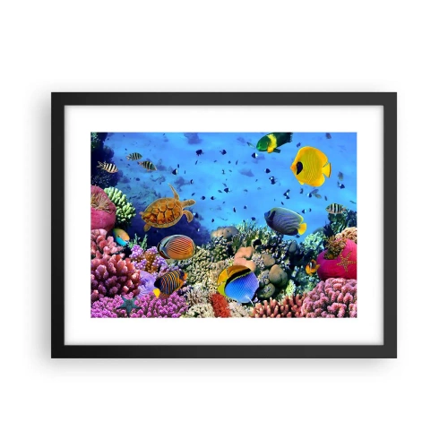 Poszter fehér keretben - És mit tudunk az életről... - 40x30 cm