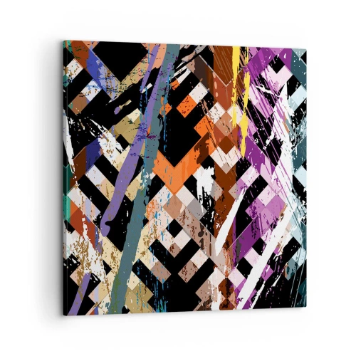 Vászonkép - A négyzeten - 60x60 cm