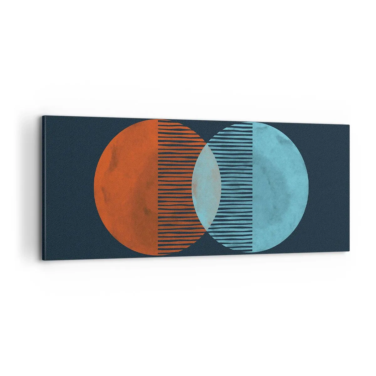 Vászonkép - Csillagászati fantázia - 100x40 cm