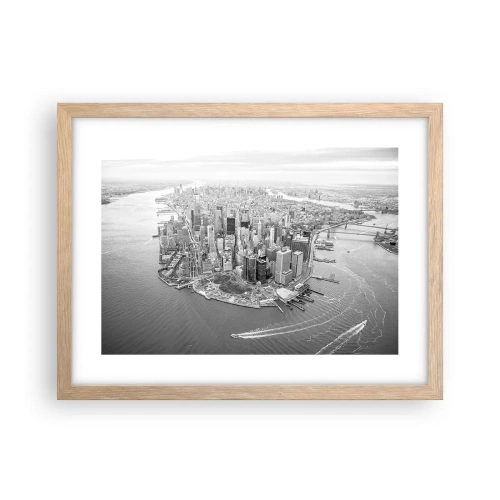 Poszter világos tölgy keretben - Hogy ne szeretném? - 40x30 cm