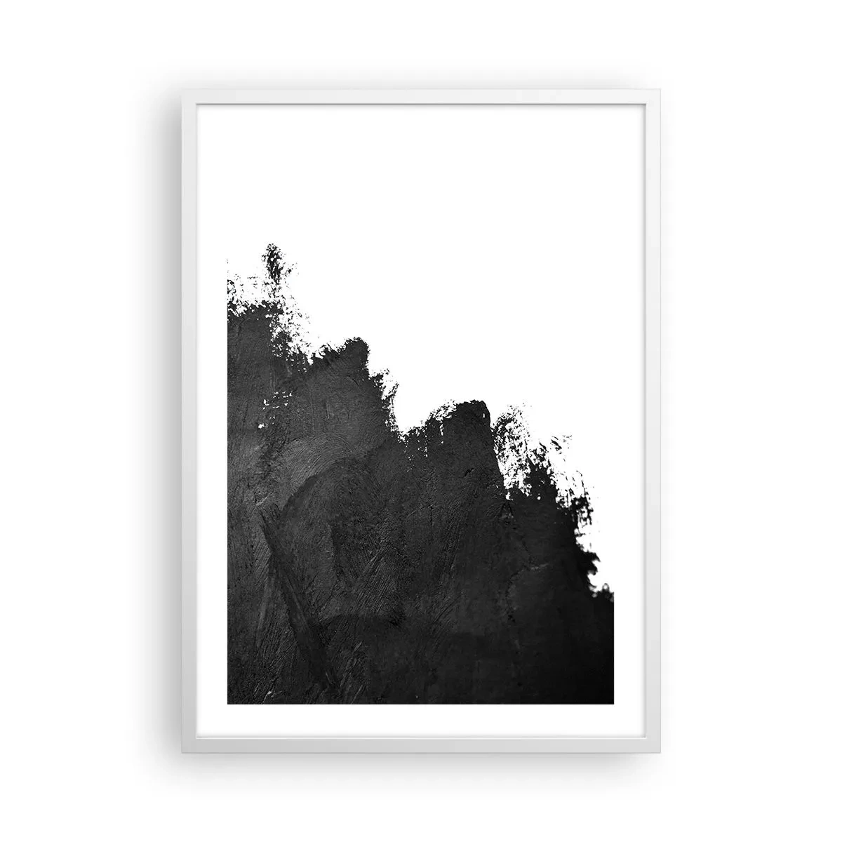 Poszter fekete keretben - Elemek: föld - 50x70 cm