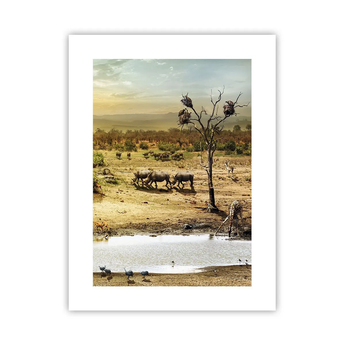 Poszter - „Z Edenu zaś wypływała rzeka…" - 30x40 cm
