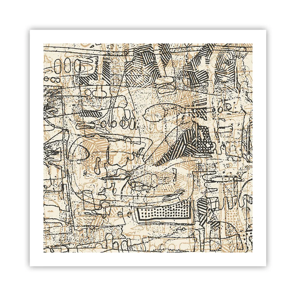 Poszter - Dekódolásra vár - 60x60 cm