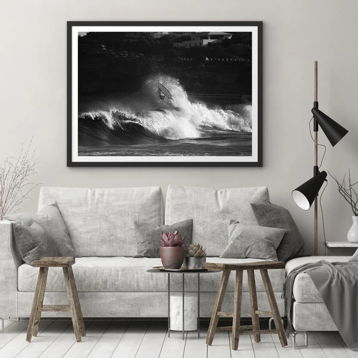 Poszter fehér keretben - Kihívás elfogadva! - 70x50 cm