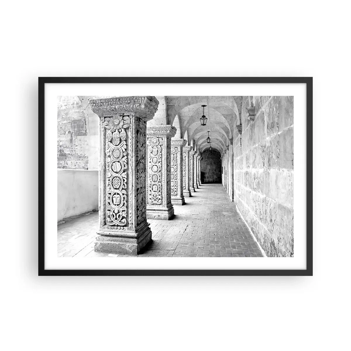 Poszter fehér keretben - És hová megy...? - 70x50 cm
