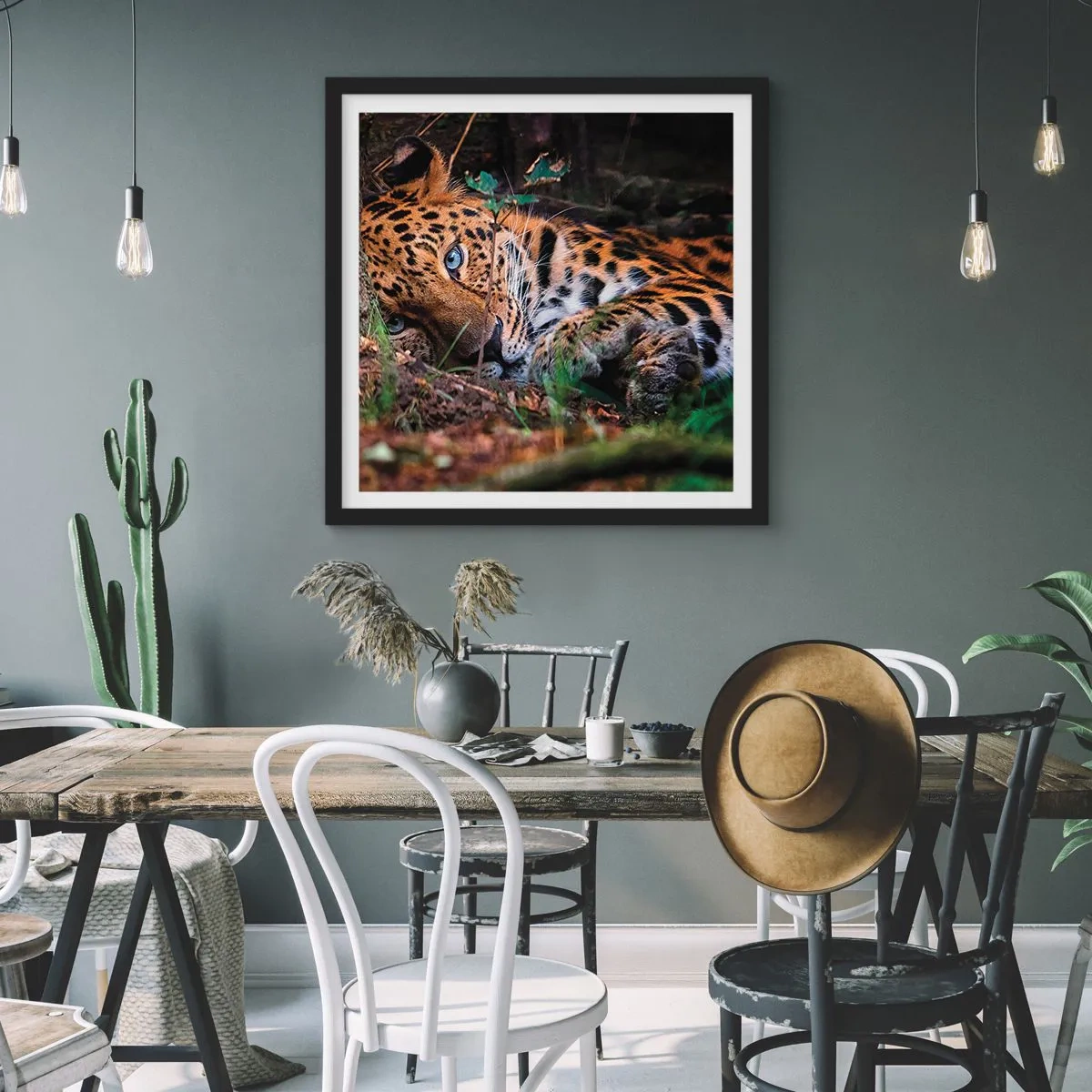 Poszter fehér keretben - Bízz bennem - 40x40 cm