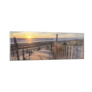 Üveg kép - A szél ragyogása és árnyéka - 90x30 cm