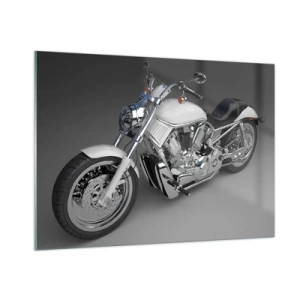 Üveg kép - Térdre kényszerít - 100x70 cm