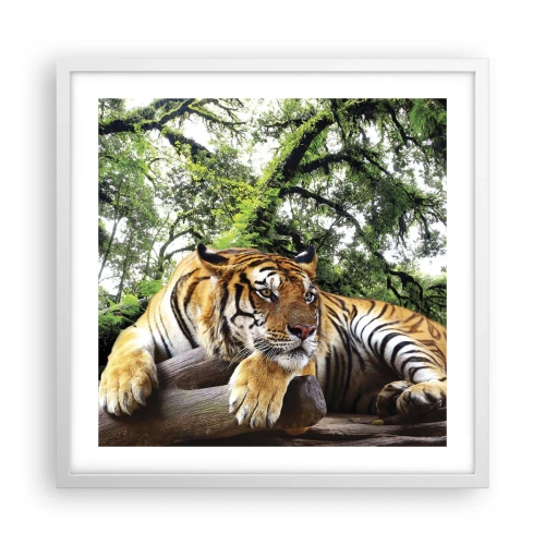 Poszter fekete keretben - Tisztelettel - 50x50 cm