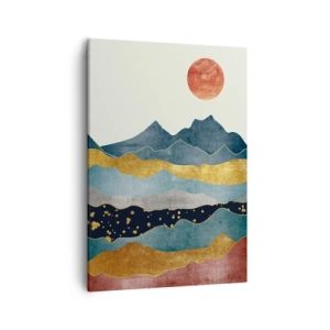 Vászonkép - A világ keresztmetszete - 50x70 cm