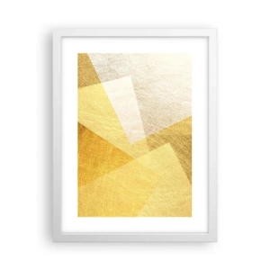 Poszter fekete keretben - A geometria időjárása - 30x40 cm