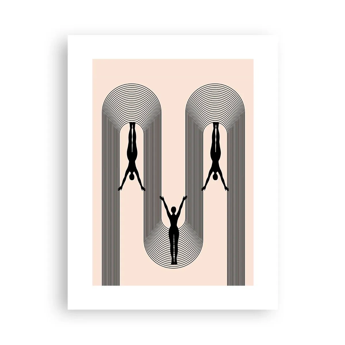 Poszter - Fejjel lefelé - 30x40 cm