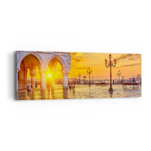Vászonkép - Hol van mindenki? - 90x30 cm