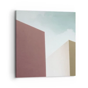 Vászonkép - Egy napsütéses nyár geometriája - 70x70 cm