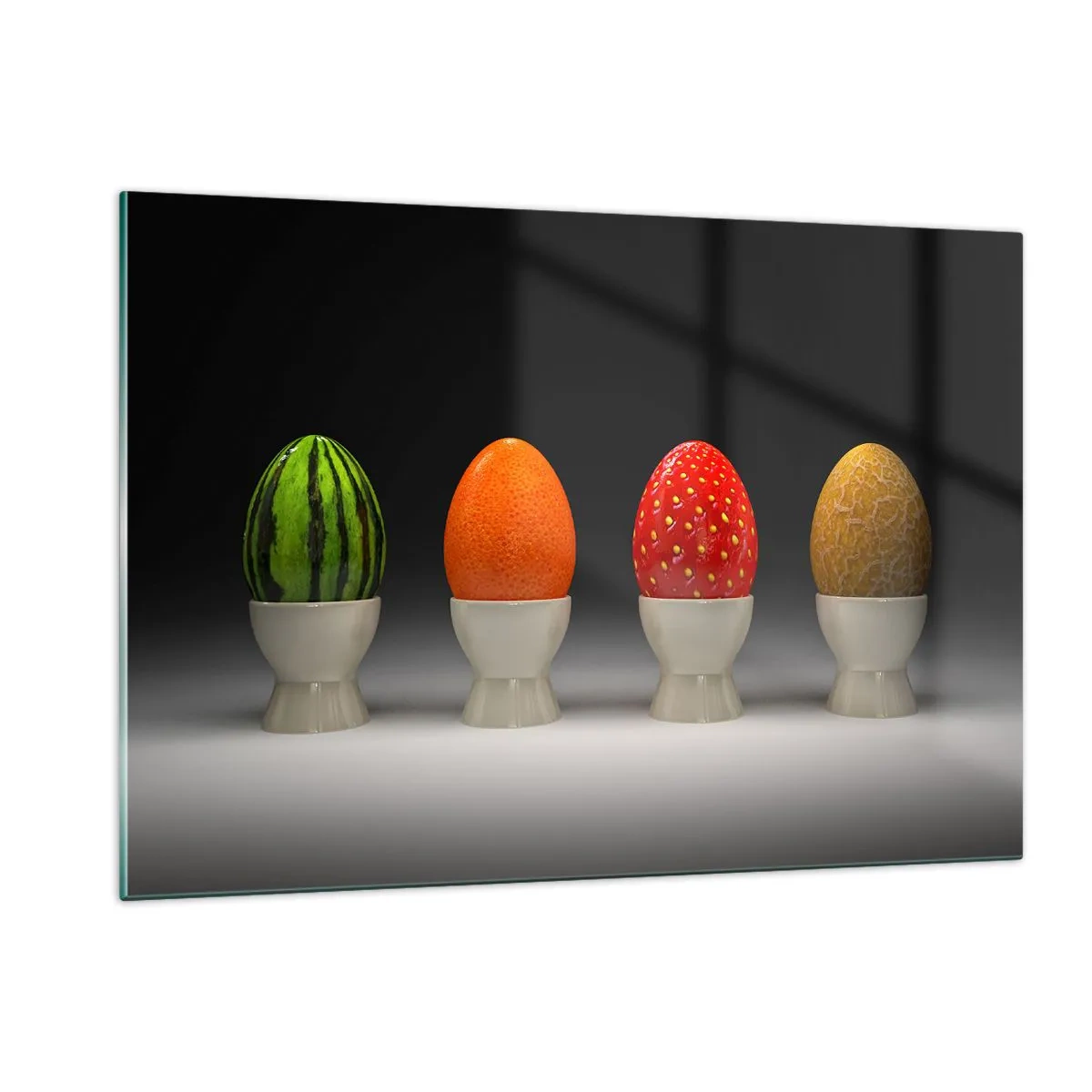 Üveg kép - Gyümölcsös reggeli - 120x80 cm