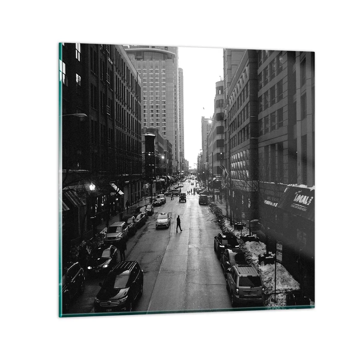 Üveg kép - Egy újabb nap, mint minden más nap - 60x60 cm