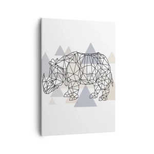 Vászonkép - Az erő szerkezete - 50x70 cm