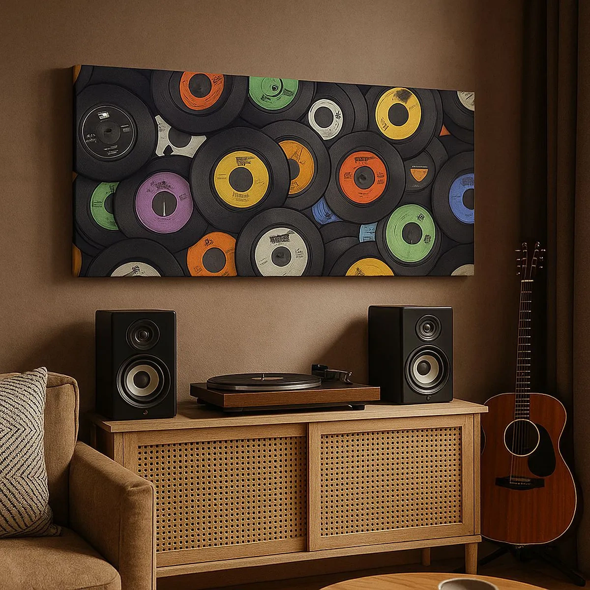 Vászonkép - A klasszika színei - 100x40 cm