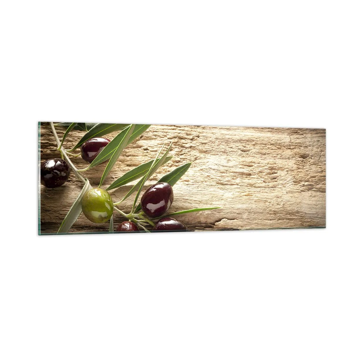 Üveg kép - Egyenesen a természetből - 90x30 cm