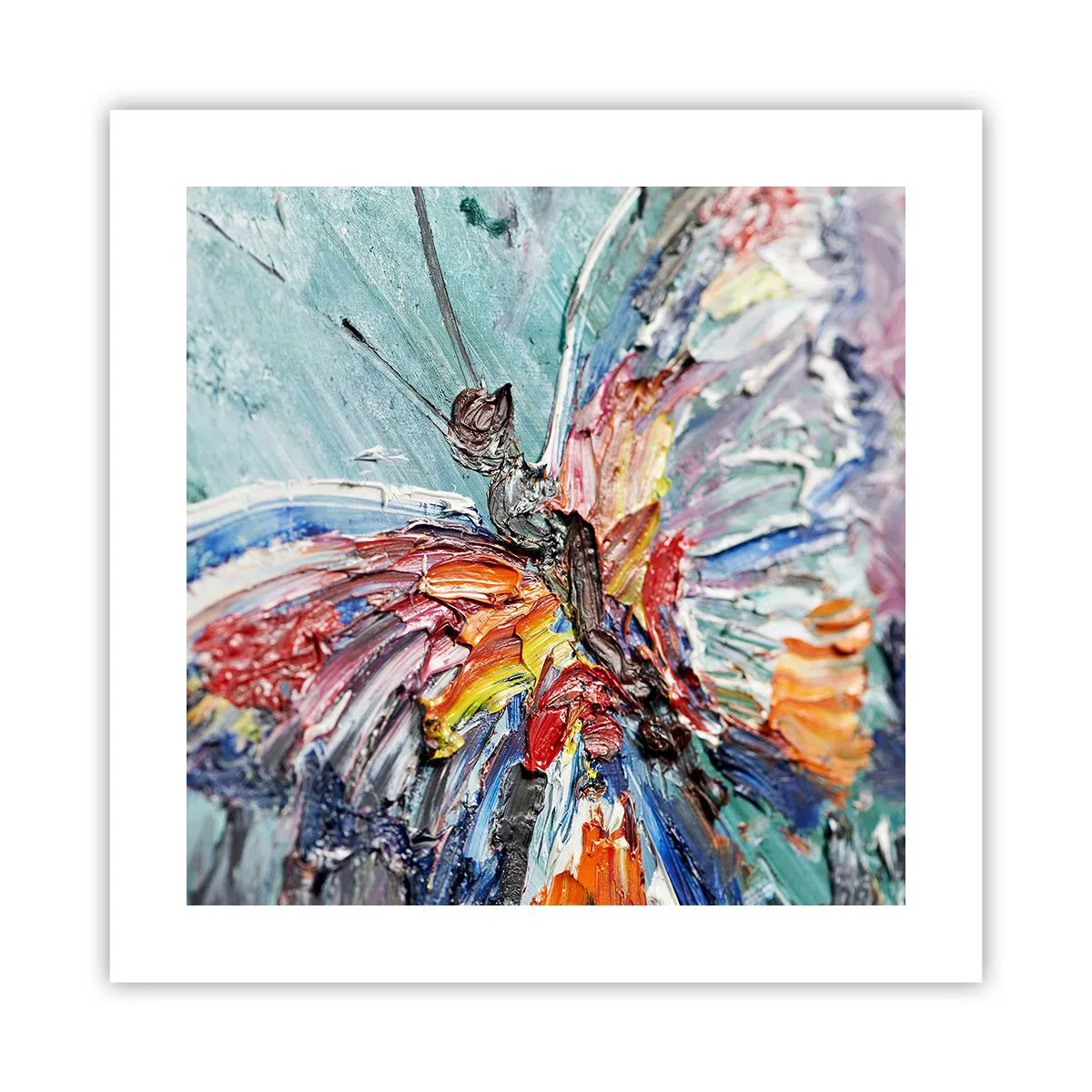 Poszter - A természet által festett - 40x40 cm