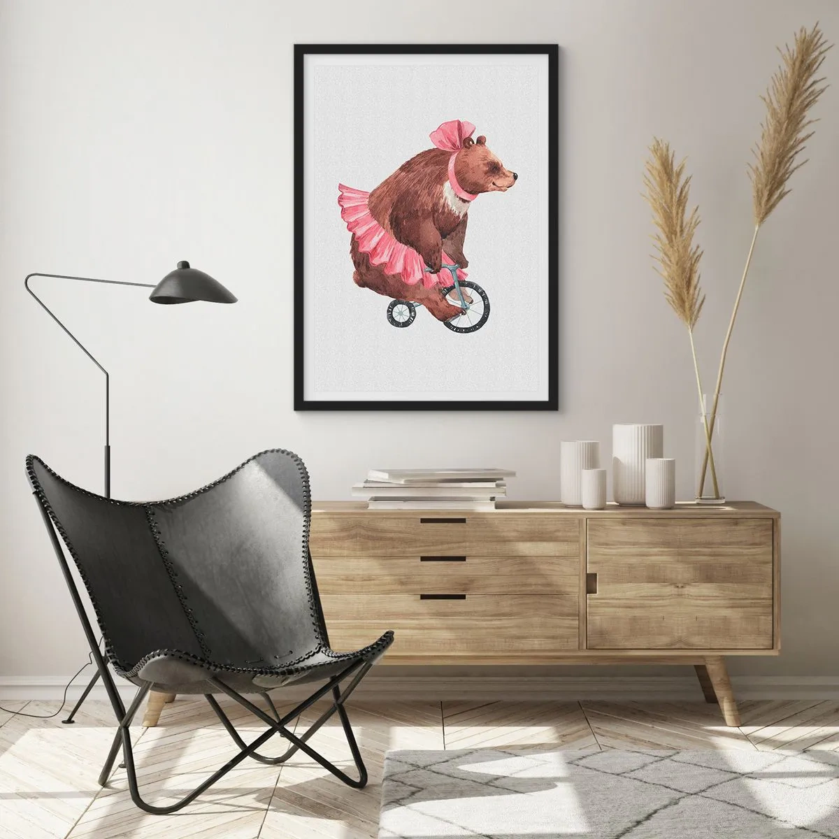 Poszter fehér keretben - Micsoda cirkusz! - 50x70 cm