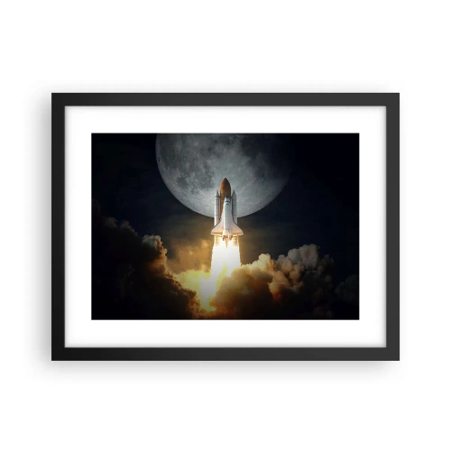 Poszter fehér keretben - Egy földöntúli kaland kezdete - 40x30 cm