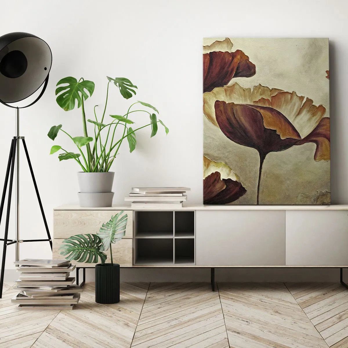 Vászonkép - Rét - 65x120 cm