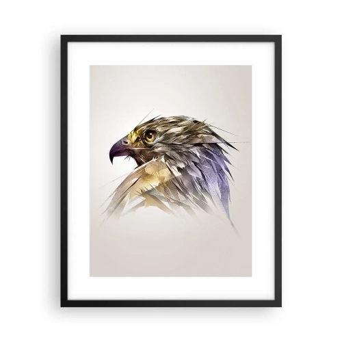 Poszter fehér keretben - Egy harcos portréja - 40x50 cm