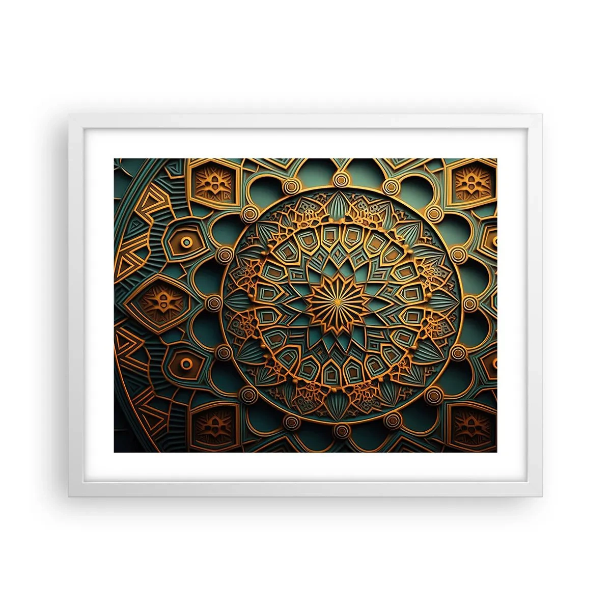 Poszter fekete keretben - Egy arab éghajlaton - 50x40 cm